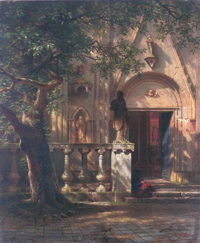 Sonnenlicht und Schatten von Albert Bierstadt